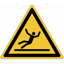 ISO 7010 Adhesive Signs "Slippery Surface" - W011 Best Price