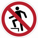 ISO 7010 prohibition signs "Do not climb" - P019 Best Price