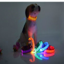 Blinkende LED Hundehalsband "Leopard" Stil in 2 Größen