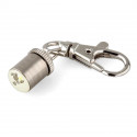  Lumière de sécurité LED métallisée pour collier de chien et