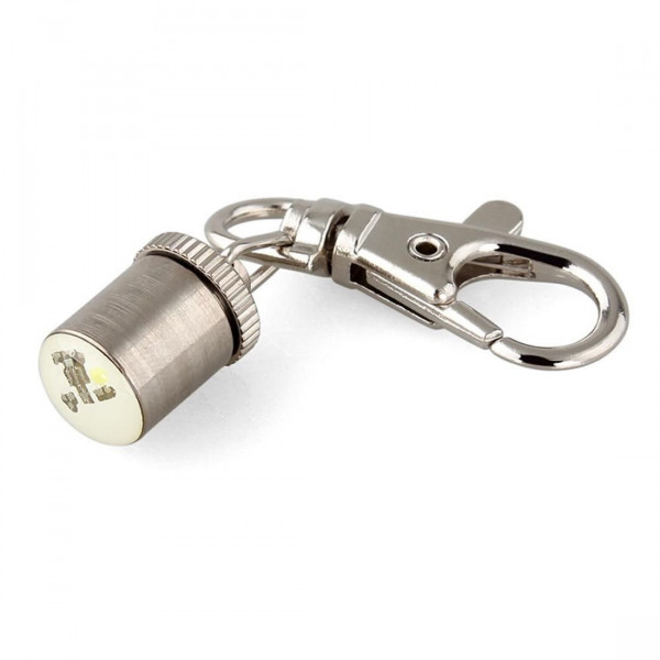 Lumière de sécurité LED métallisée pour collier de chien et chat