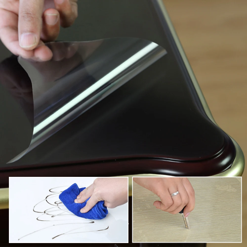  Adhesivos de película protectora de pared transparente para  cocinas y oficinas – Protege la pintura de salpicaduras de aceite, basura,  rasguños de muebles : Hogar y Cocina