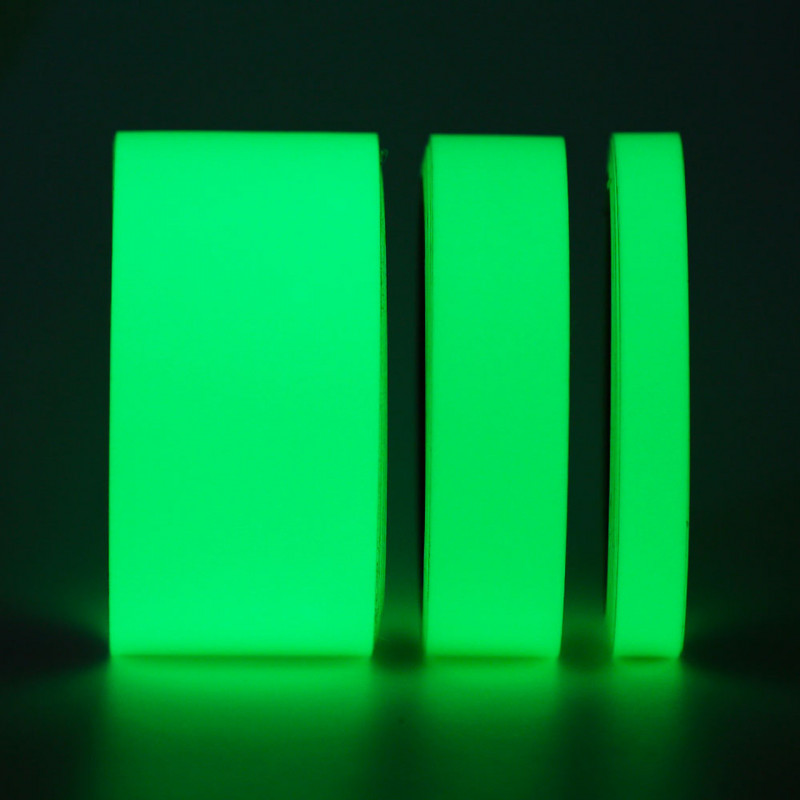3 Rollos Cinta Adhesiva Fluorescente Luminosa Fosforescente