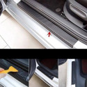 4 carbon-fiber scratch-resistant protective stickers for car