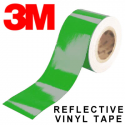 3M™ Scotchlite branded 580 series Red Reflective Vinyl Tape
