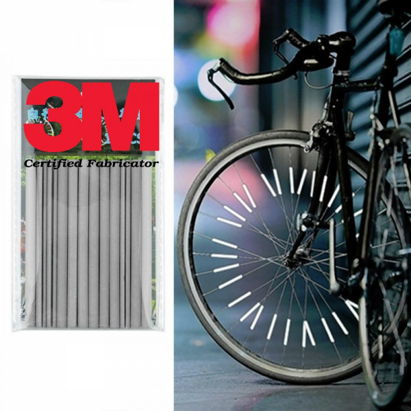 Salzmann 3M Réflecteurs sur Rayons de vélo - Fabriqués avec 3M Scotchlite -  Clips pour Tous Les Rayons de vélo Standards (36 pièces) : :  Sports et Loisirs