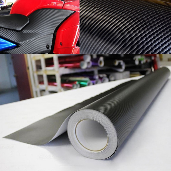 Pellicola adesiva in carbonio 3D termoconformabile car wrapping