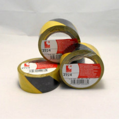 Paquete de cinta de marcado de línea: cinta adhesiva de alta calidad,  fabricada en Estados Unidos. Rollos de amarillo y rojo fluorescente para  marcar