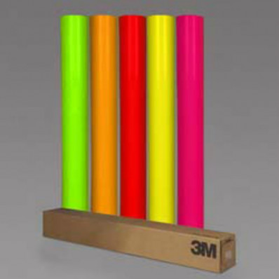 3 m™ Rose Ribbon hochsichtbare fluoreszierende Klebefolie aus 25 mm/50 mm