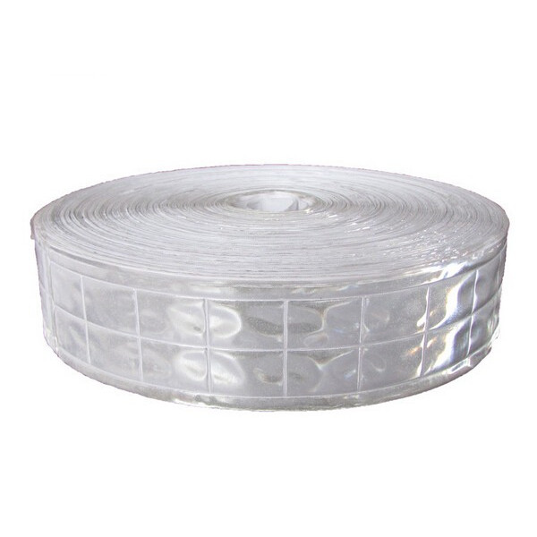 PVC Silber reflektierendes Band auf der Kleidung 25/50 mm nähen