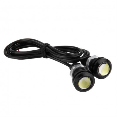 2 LED 9W front lights - 18mm Best Price, shop, shopping