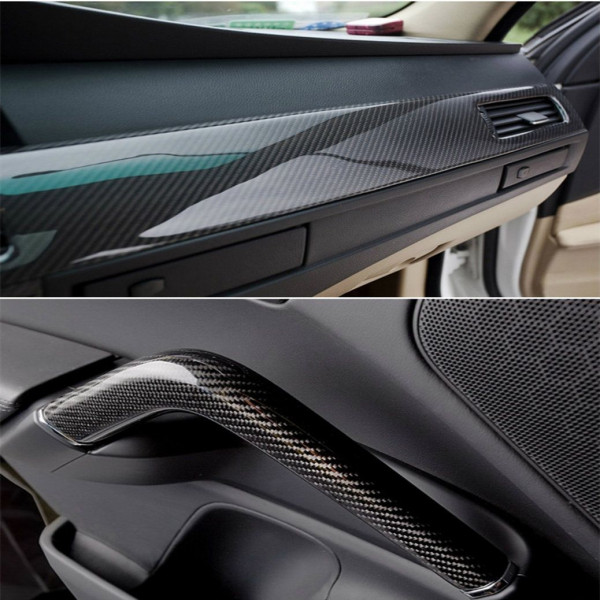 PELLICOLA Car Wrapping Carbonio 6D 152x50cm Adesivo 3M RACING AUTO MOT –  Brillante Luxury Custom