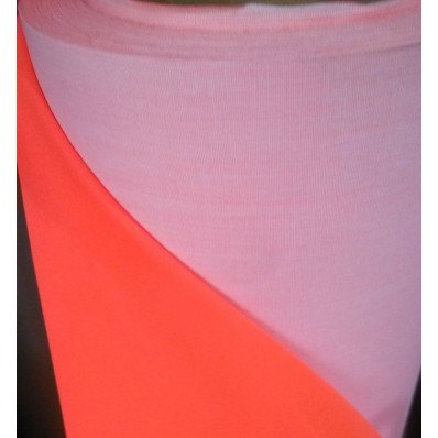Folha laranja fluorescente de costura certificada EN471 - 91cm