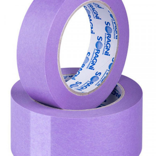 Ruban de masquage violet en papier résistant aux rayons UV pour
