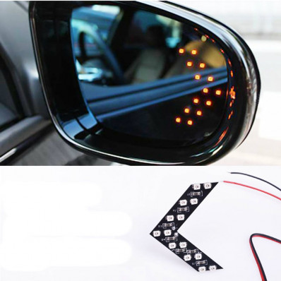 14 SMD LED indicator arrow lights for rear-view mirrors - 2