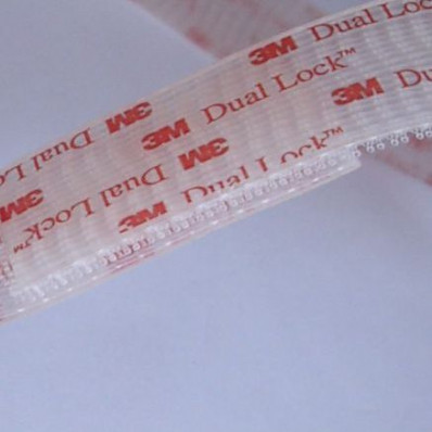 Velcro adesivo 3M™ trasparente rettangoli 25 mm x 5 cm Dual lock SJ