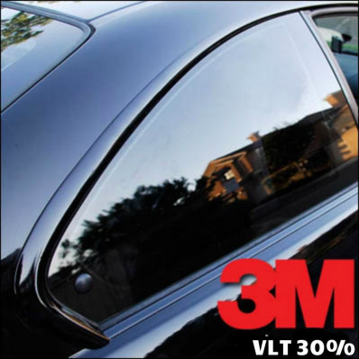 VLT – Film teinté pour vitres de voiture, 3 mètres, 15%, miroir