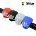 2 Lampes LED de Vélo en silicone impermeable vente en ligne
