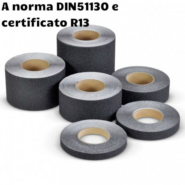 Paquete de 20 antideslizante tiras de 50 mm x 1000 mm color negro 