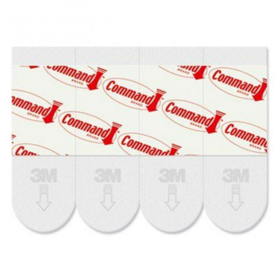 3M Command Set of Adhesive Strips Hanger for Frames and Frames, in