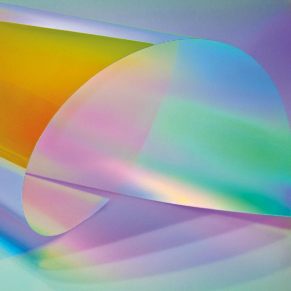 Pellicola Dichroic adesiva arcobaleno per vetrate che cambia colore per finestre 