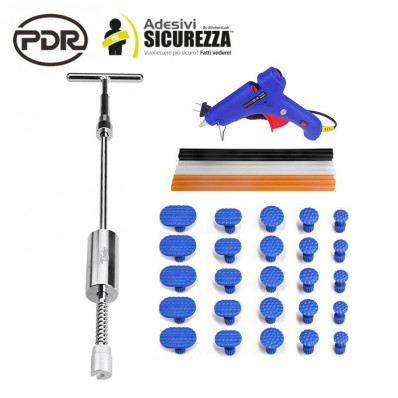PDR KIT 36 pieces complete repair dent car body professional