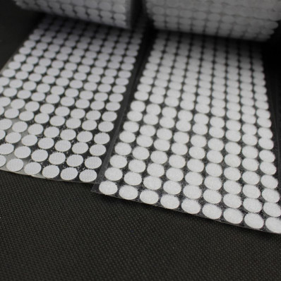 1000 Velcro-Klettscheiben, 500 Paare, 10 mm Durchmesser, stark und robust