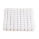 1000 tondini Velcro adesivo bianco (500 coppie) diametro 10 mm, 1 cm, lato con gancetti e lato con asole da attaccare