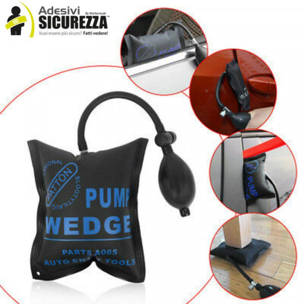 PDR KIT with inflatable pump for lifting and wedge to widen Best