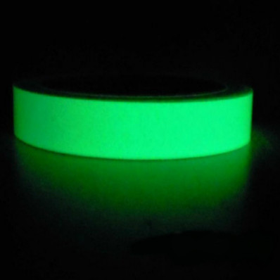 CCYKXA Ruban fluorescent - 10 mm x 10 m - Ruban réfléchissant qui brille  dans le noir