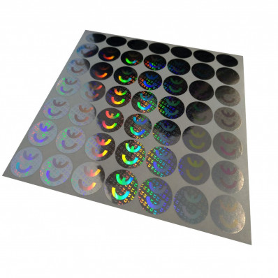 100 Etiquettes holographiques CE "marque de conformité