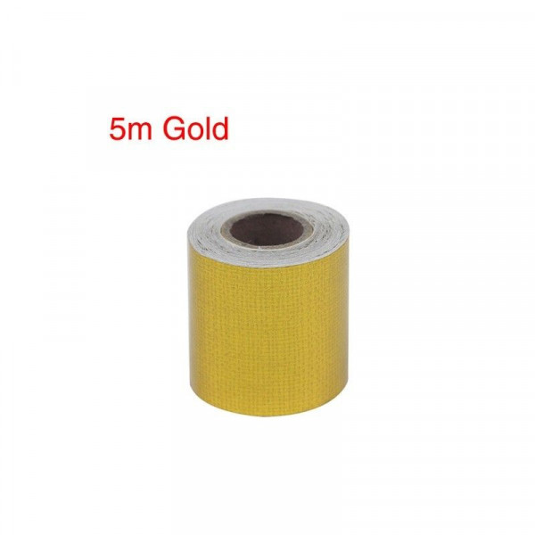 Nastro scudo termico protezione ignifugo calore oro/argento in fibra