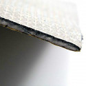 Painel termoadesivo em tecido e escudo térmico de alumínio
