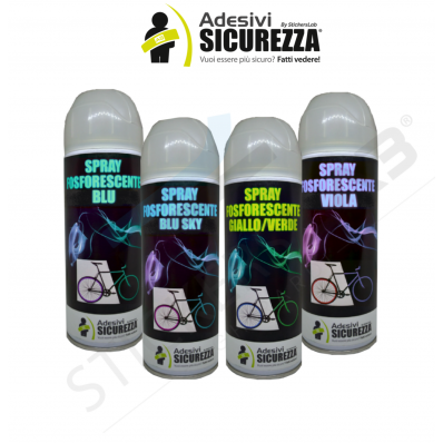 Phosphorescent Spray paint glows in the dark in 3 colours Best