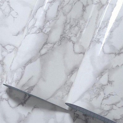 Self-adhesive vinyl film with a gray marble effect Best Price