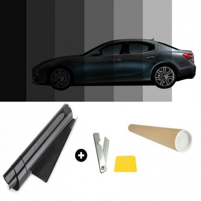 Lámina autoadhesiva tintada 50% VLT para ventanillas de coche -