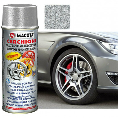 Felgenfarbe Spray 400ml Acryl Anti-Kratz-Emaille Aluminium TROPFT