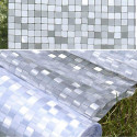 Película Privacidad efecto mosaico para Ventanas Cristales