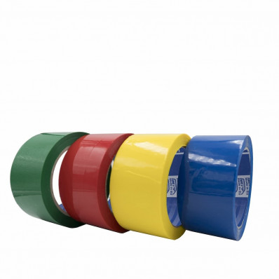 Fita adesiva para embalagem acrílica colorida silenciosa em PPL