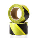 Warnband aus gelb / schwarzem Polyethylen 200m x 70mm Bester