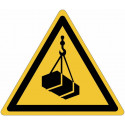 Cartelli di pericolo ISO 7010 "Carichi sospesi" W015 Miglior