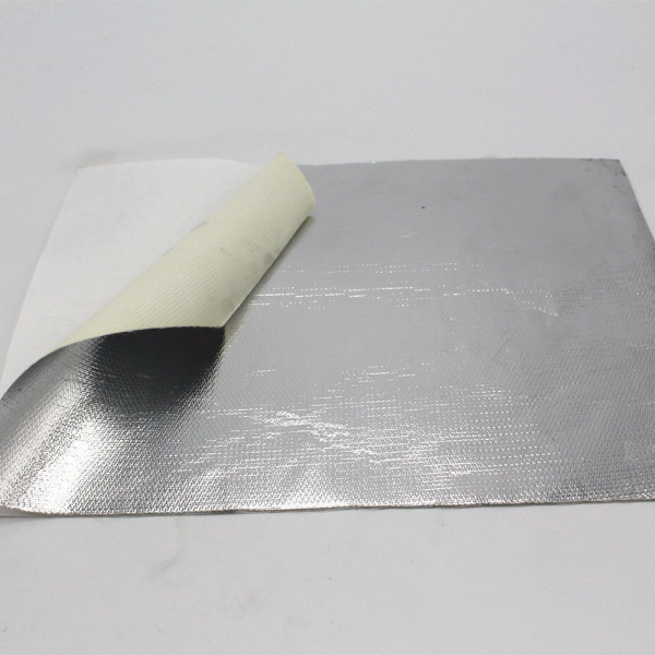 Nastro scudo termico protezione ignifugo calore oro/argento in fibra di  vetro 50mm x 5M Colore - Grigio