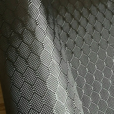 Tissu en véritable fibre de carbone hexagonale 240 g / m² 3K