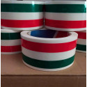 Bandeira italiana Fita de empacotamento Tricolor 50mm x 66MT