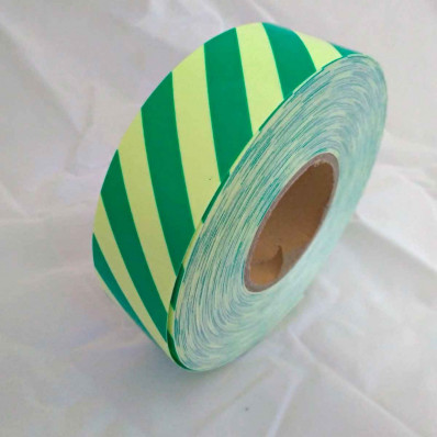 50mm luminescent signaling tape with green stripe Best Price