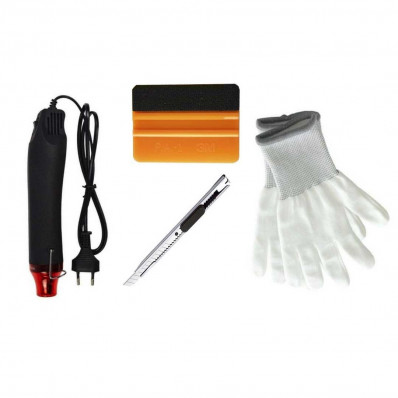 Complete car wrapping application kit (Gold 3M ™ spatula -