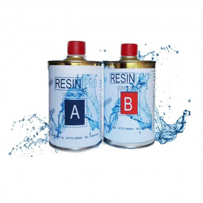 Resina epossidica bi-componente trasparente per pigmenti 800gr Shop Online