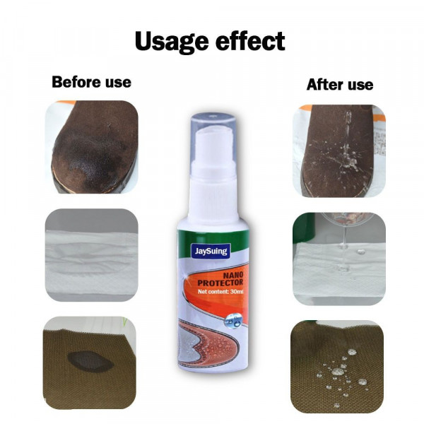 Spray idrorepellente Impermeabilizzante per Scarpe Scamosciate, Tessuti,  ecopelle e pelle.