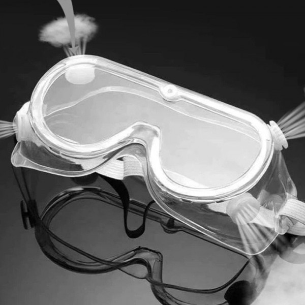 Gafas de seguridad para usar sobre gafas transparentes, antiniebla,  antisalpicaduras, arañazos, protección completa contra los rayos UV, para  el