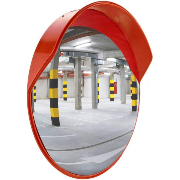 Miroir de Route de SéCurité de 30Cm Grand Angle Courbé pour Cambrioleur IntéRieur  Miroir Convexe de Feux de Signalisation de - Cdiscount Auto